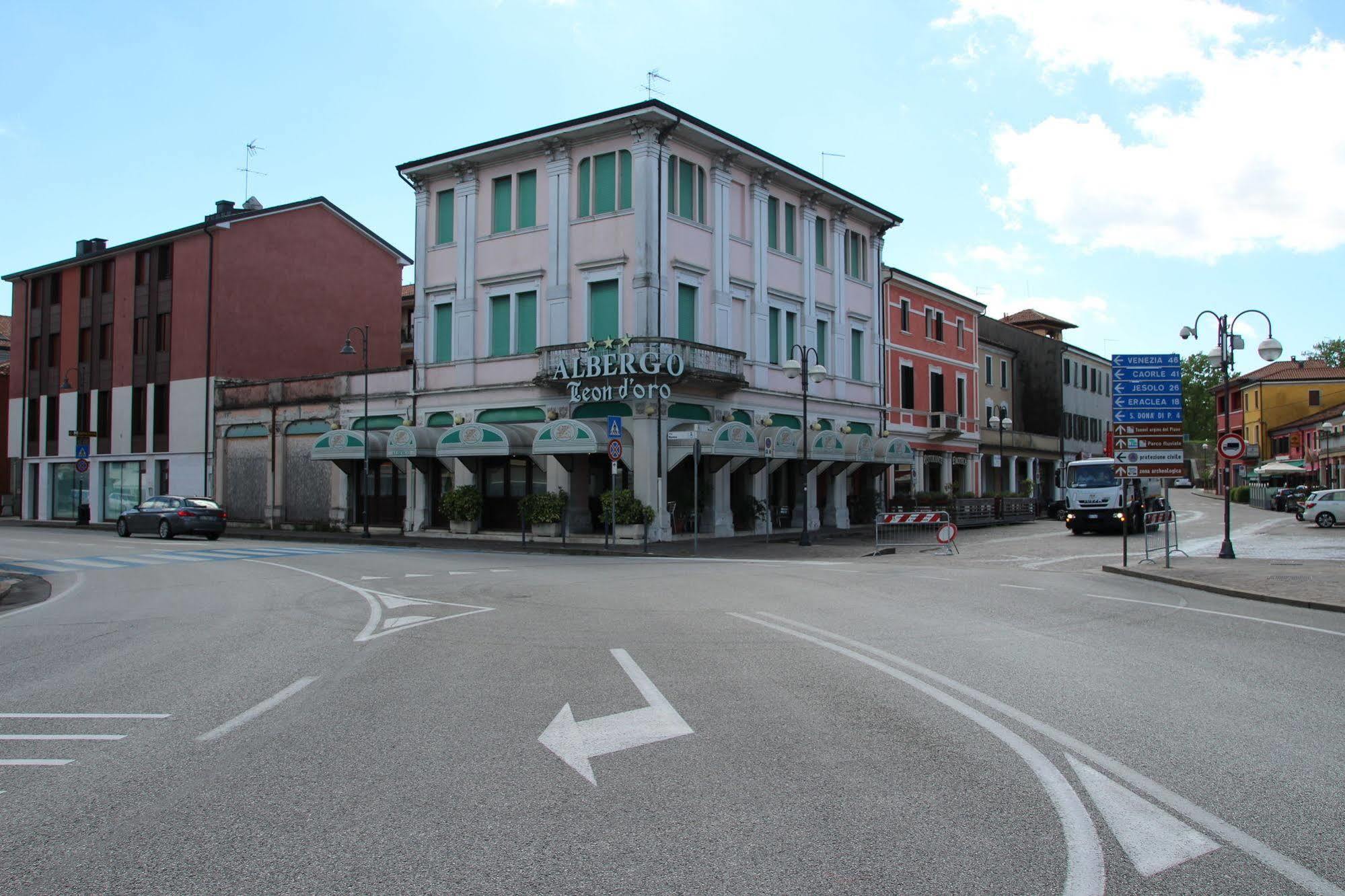 Albergo Ristorante Leon D'Oro Noventa di Piave Exterior photo